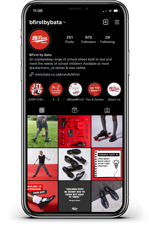 BFirst by Bata Social Media Management