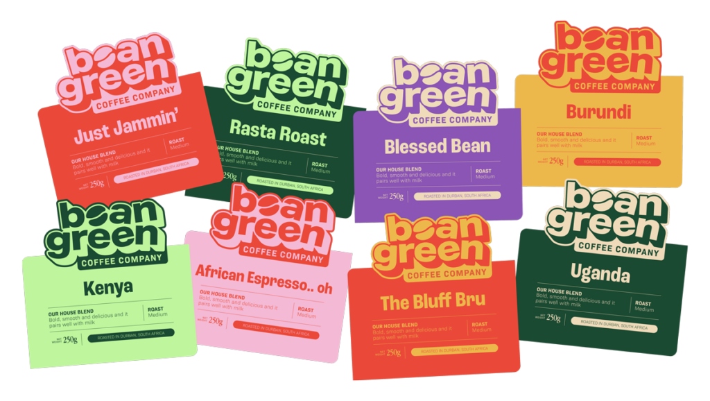 Bean Green Labels