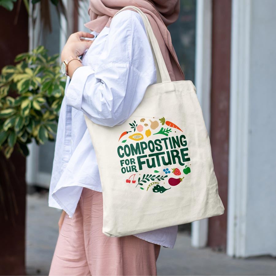 Composting for our Future Logo