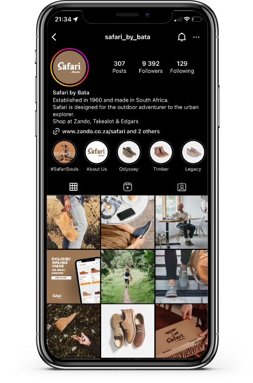 Safari by Bata Social Media Management